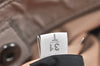 Authentic PRADA Vintage Leather 2Way Shoulder Hand Bag Light Gray 2608K