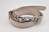 Authentic PRADA Vintage Leather 2Way Shoulder Hand Bag Light Gray 2608K