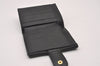 Authentic CHANEL Vintage Caviar Skin CoCo Mark Bifold Wallet Purse Black 2609I