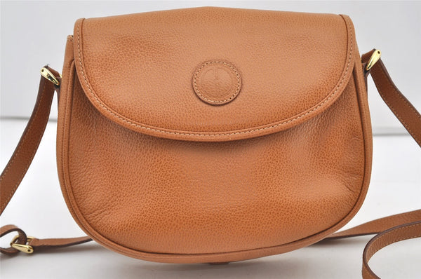 Authentic GUCCI Vintage Shoulder Cross Body Bag Purse Leather Brown Junk 2609J