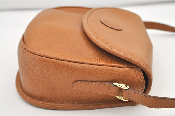 Authentic GUCCI Vintage Shoulder Cross Body Bag Purse Leather Brown Junk 2609J