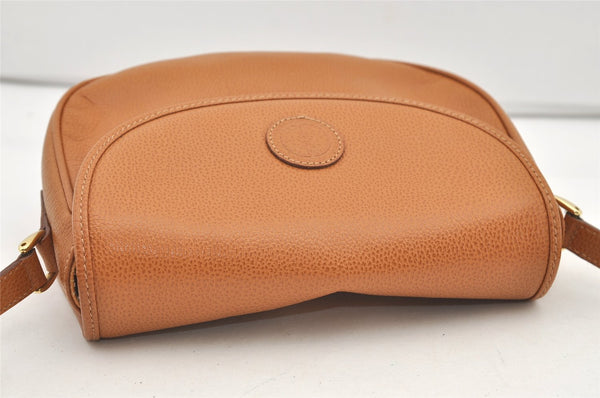 Authentic GUCCI Vintage Shoulder Cross Body Bag Purse Leather Brown Junk 2609J