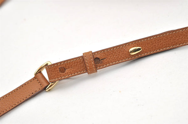 Authentic GUCCI Vintage Shoulder Cross Body Bag Purse Leather Brown Junk 2609J