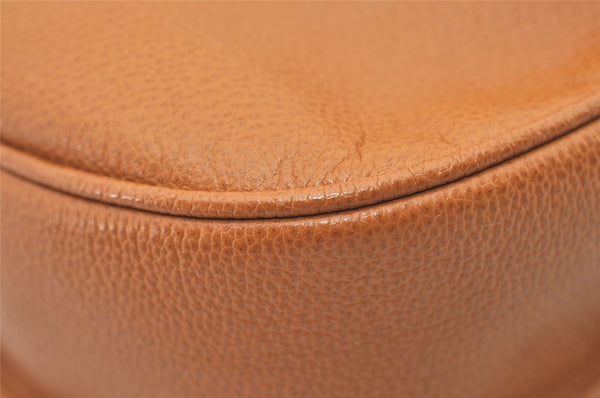 Authentic GUCCI Vintage Shoulder Cross Body Bag Purse Leather Brown Junk 2609J