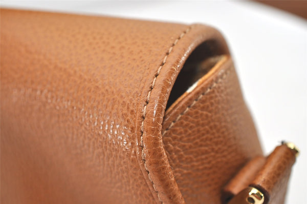 Authentic GUCCI Vintage Shoulder Cross Body Bag Purse Leather Brown Junk 2609J