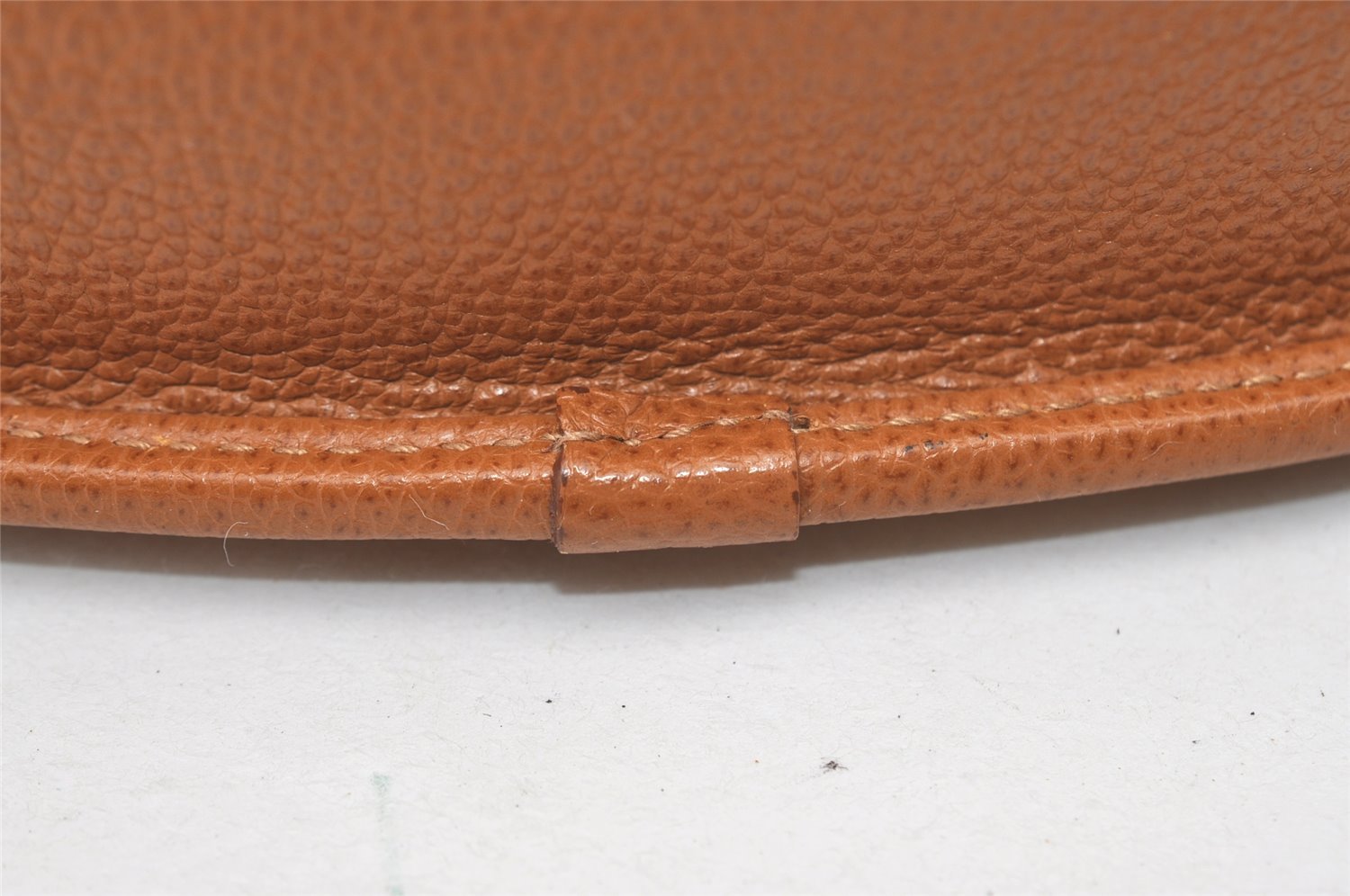 Authentic GUCCI Vintage Shoulder Cross Body Bag Purse Leather Brown Junk 2609J