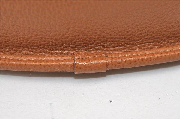 Authentic GUCCI Vintage Shoulder Cross Body Bag Purse Leather Brown Junk 2609J