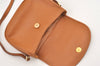 Authentic GUCCI Vintage Shoulder Cross Body Bag Purse Leather Brown Junk 2609J