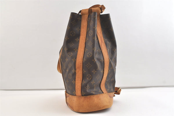Authentic Louis Vuitton Monogram Randonnee PM Shoulder Bag M42243 LV 2610K