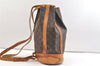 Authentic Louis Vuitton Monogram Randonnee PM Shoulder Bag M42243 LV 2610K