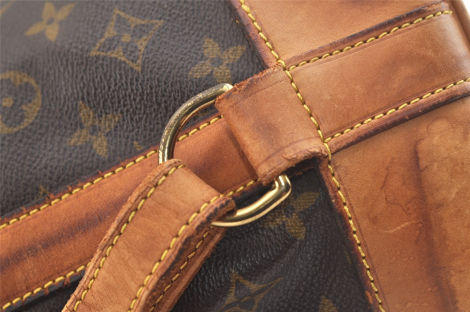 Authentic Louis Vuitton Monogram Randonnee PM Shoulder Bag M42243 LV 2610K