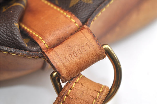 Authentic Louis Vuitton Monogram Randonnee PM Shoulder Bag M42243 LV 2610K