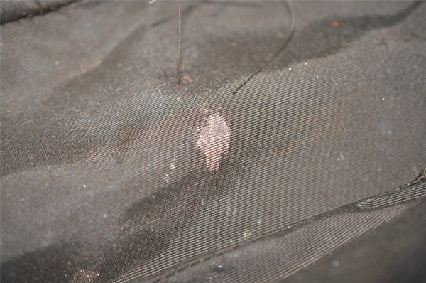 Authentic GUCCI Vintage Hand Bag Pouch Purse GG Canvas Leather 07198 Brown 2611I