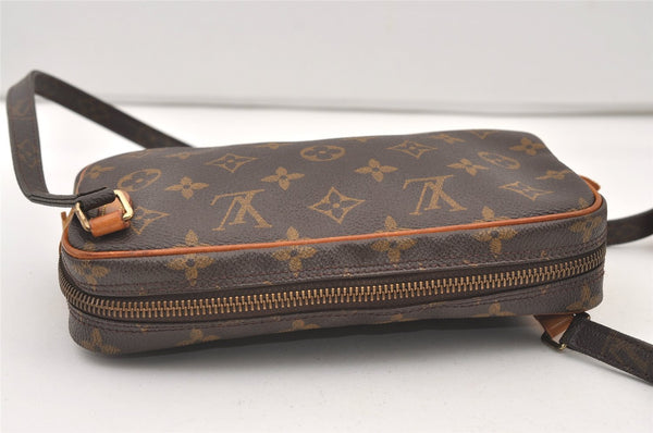 Auth Louis Vuitton Monogram Marly Bandouliere Shoulder Cross Bag M51828 LV 2611J