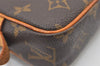 Auth Louis Vuitton Monogram Marly Bandouliere Shoulder Cross Bag M51828 LV 2611J