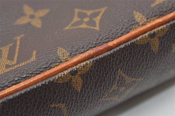 Auth Louis Vuitton Monogram Marly Bandouliere Shoulder Cross Bag M51828 LV 2611J