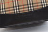 Authentic BURBERRY Nova Check Shoulder Tote Bag Purse Canvas Leather Beige 2612K