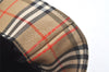 Authentic BURBERRY Nova Check Shoulder Tote Bag Purse Canvas Leather Beige 2612K