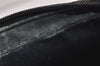 Authentic GUCCI Sherry Line Clutch Hand Bag Purse GG PVC Leather Navy Blue 2613I