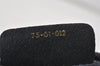 Authentic GUCCI Sherry Line Clutch Hand Bag Purse GG PVC Leather Navy Blue 2613I