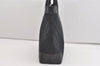 Authentic GUCCI Vintage Shoulder Tote Bag GG Canvas Leather 0021119 Black 2613J