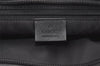 Authentic GUCCI Vintage Shoulder Tote Bag GG Canvas Leather 0021119 Black 2613J