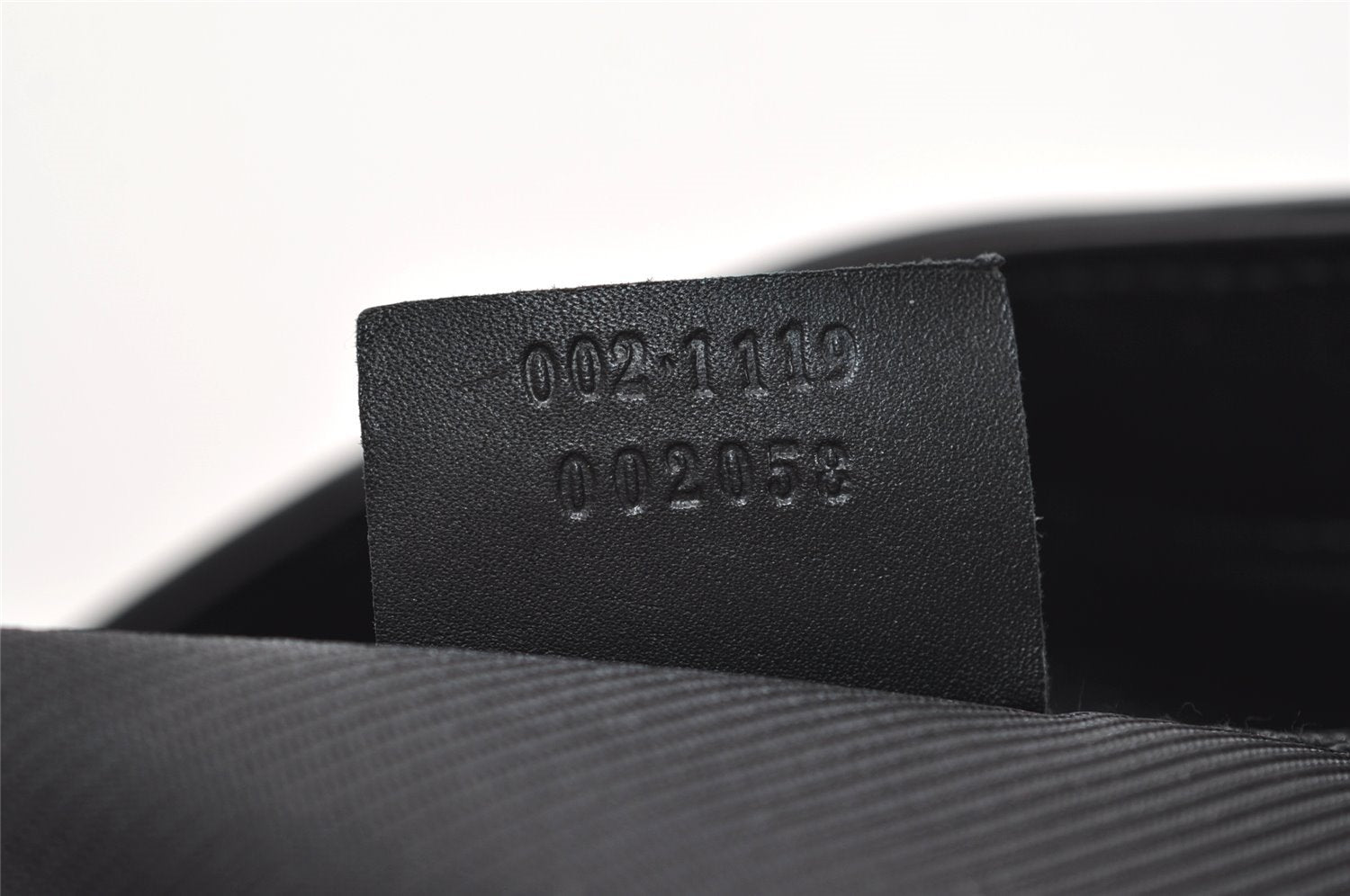 Authentic GUCCI Vintage Shoulder Tote Bag GG Canvas Leather 0021119 Black 2613J