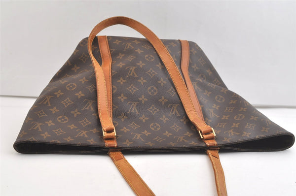 Authentic Louis Vuitton Monogram Sac Shopping PM Tote Bag M51108 LV 2613K