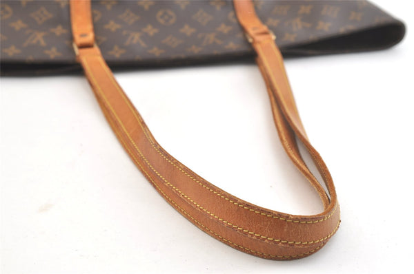 Authentic Louis Vuitton Monogram Sac Shopping PM Tote Bag M51108 LV 2613K