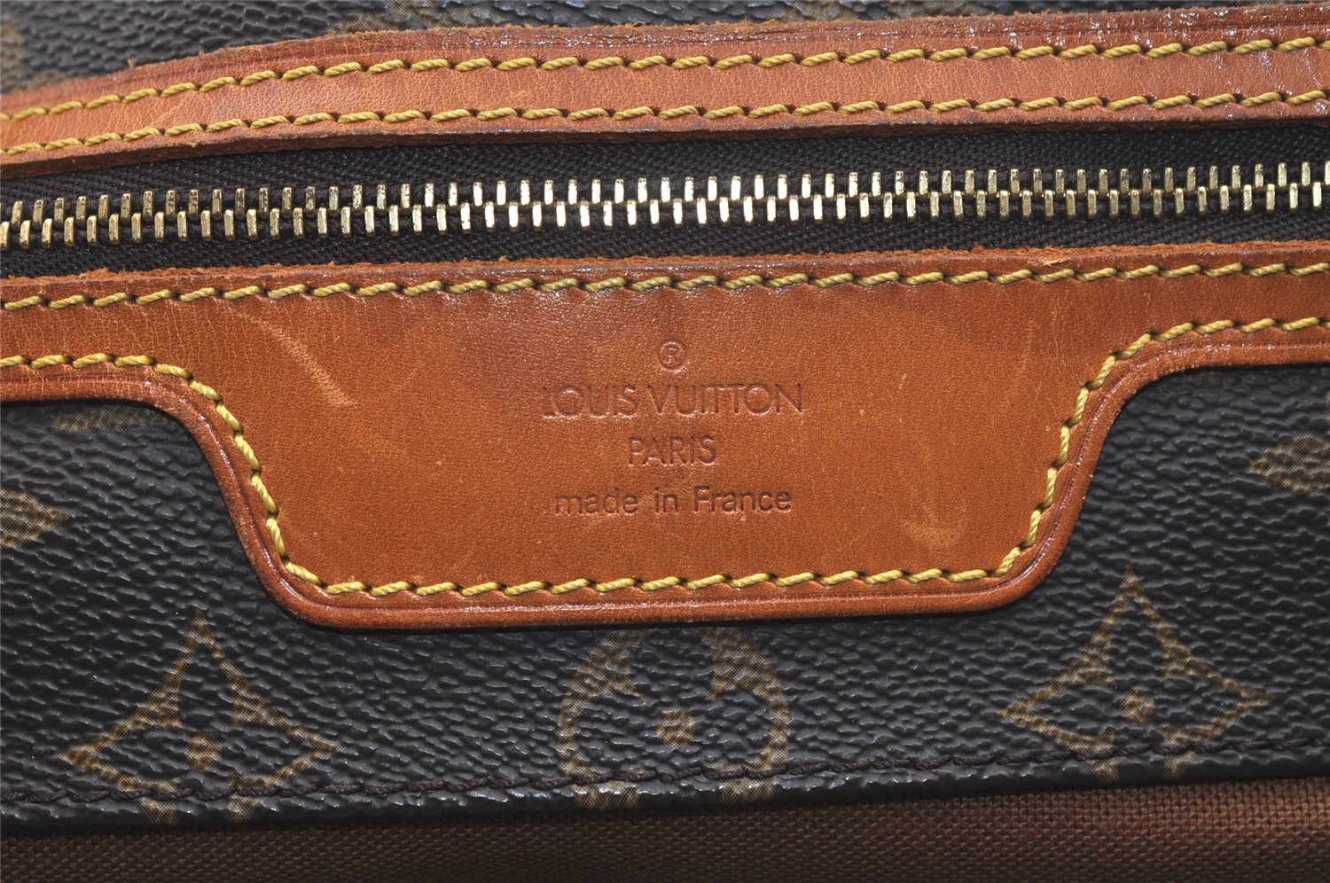 Authentic Louis Vuitton Monogram Sac Shopping PM Tote Bag M51108 LV 2613K