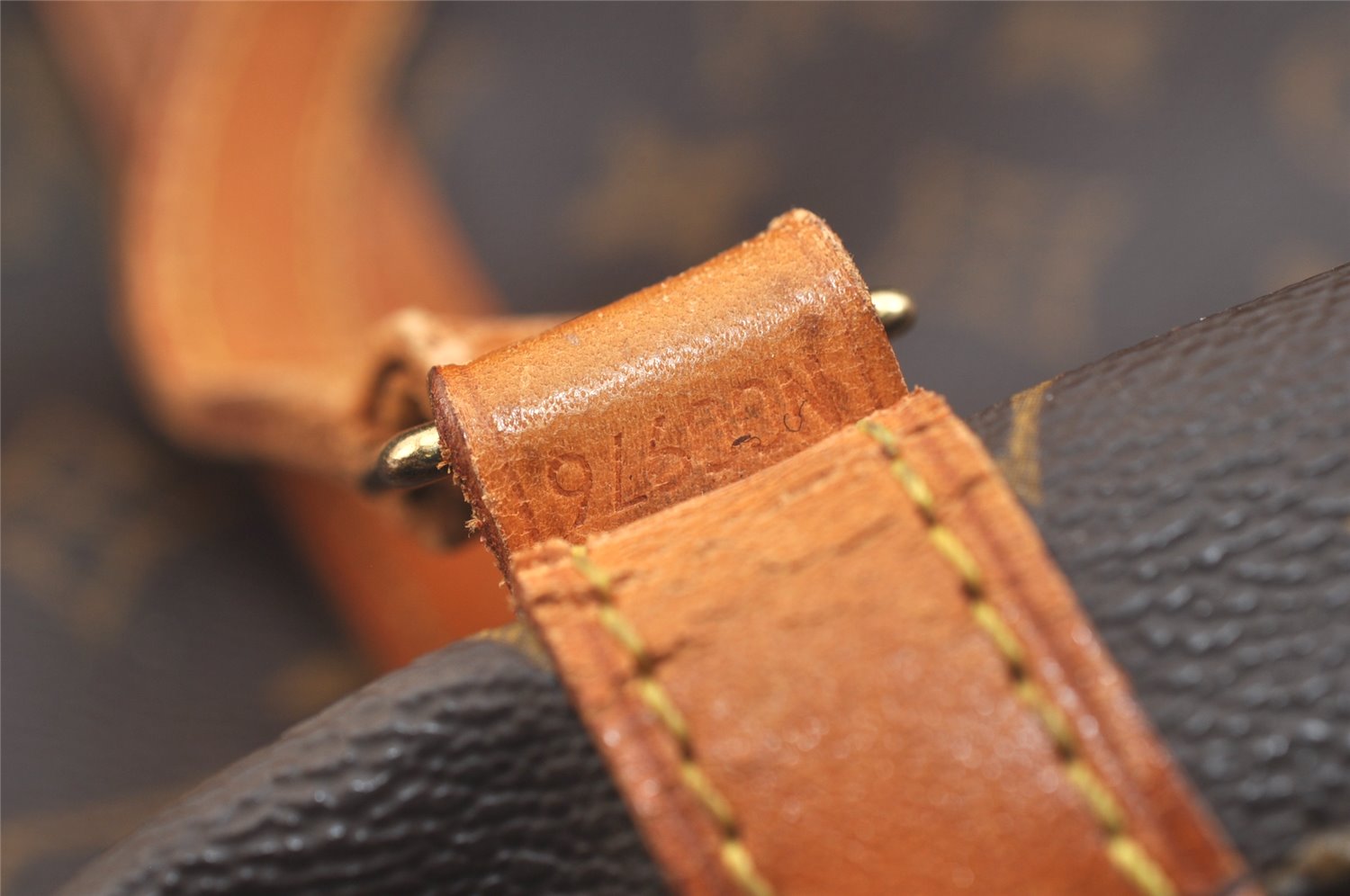 Authentic Louis Vuitton Monogram Sac Shopping PM Tote Bag M51108 LV 2613K