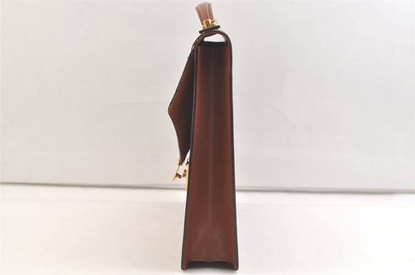 Auth Louis Vuitton Monogram Porte Documents Bandouliere M53338 Briefcase 2615K