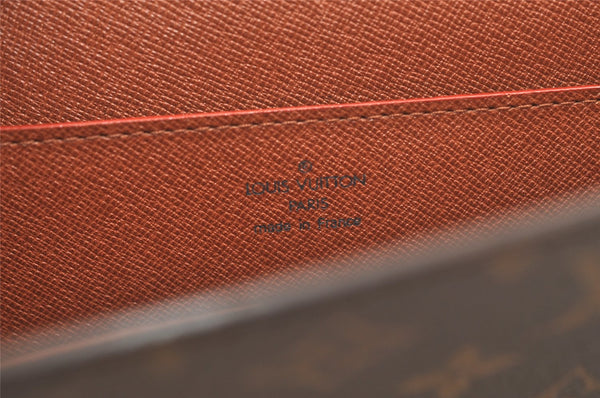 Auth Louis Vuitton Monogram Porte Documents Bandouliere M53338 Briefcase 2615K