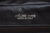 Authentic CELINE C Horse Carriage Shoulder Cross Bag PVC Leather Brown 2616H
