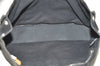 Authentic HERMES Fourre Tout MM Vintage Hand Tote Bag Canvas Black 2616I