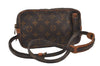 Auth Louis Vuitton Monogram Marly Bandouliere Shoulder Cross Bag M51828 LV 2617J