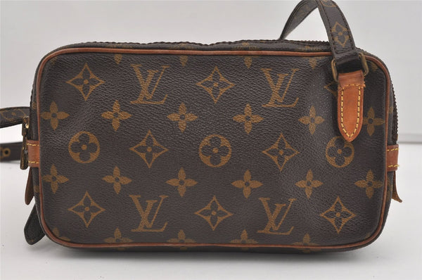 Auth Louis Vuitton Monogram Marly Bandouliere Shoulder Cross Bag M51828 LV 2617J