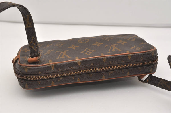 Auth Louis Vuitton Monogram Marly Bandouliere Shoulder Cross Bag M51828 LV 2617J