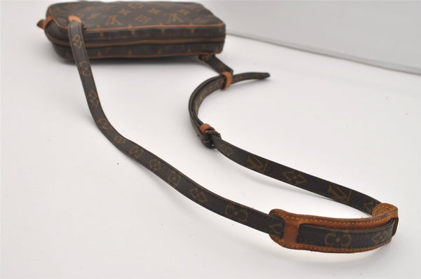 Auth Louis Vuitton Monogram Marly Bandouliere Shoulder Cross Bag M51828 LV 2617J