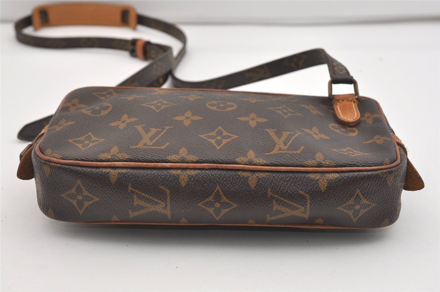 Auth Louis Vuitton Monogram Marly Bandouliere Shoulder Cross Bag M51828 LV 2617J