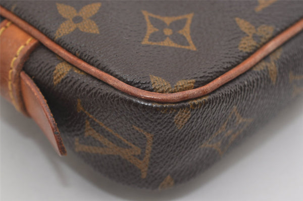 Auth Louis Vuitton Monogram Marly Bandouliere Shoulder Cross Bag M51828 LV 2617J