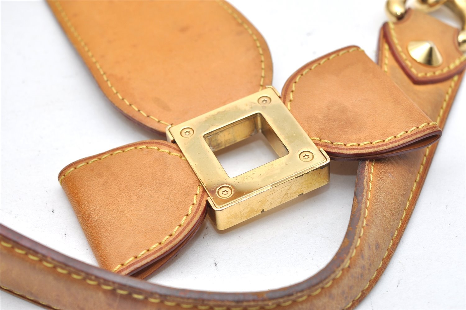 Auth Louis Vuitton Monogram Multicolor Annie GM Tote Bag White M40303 LV 2617K