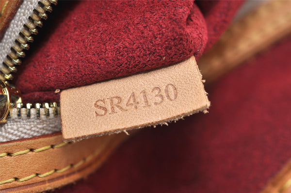 Auth Louis Vuitton Monogram Multicolor Annie GM Tote Bag White M40303 LV 2617K