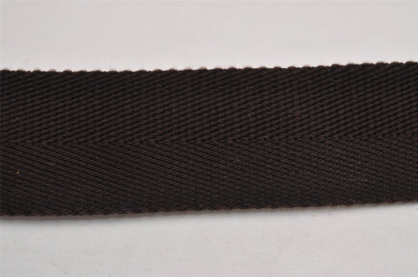 Authentic GUCCI Shoulder Cross Body Bag GG Canvas Leather 145857 Brown 2618J