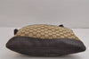 Authentic GUCCI Shoulder Cross Body Bag GG Canvas Leather 145857 Brown 2618J
