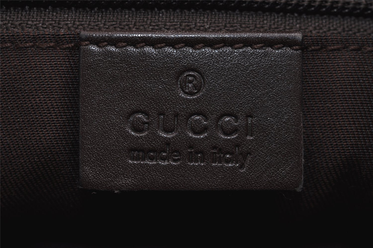 Authentic GUCCI Shoulder Cross Body Bag GG Canvas Leather 145857 Brown 2618J