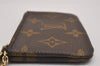 Authentic Louis Vuitton Monogram Pochette Cles Coin Purse Case M62650 LV 2621J