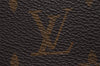 Authentic Louis Vuitton Monogram Pochette Cles Coin Purse Case M62650 LV 2621J