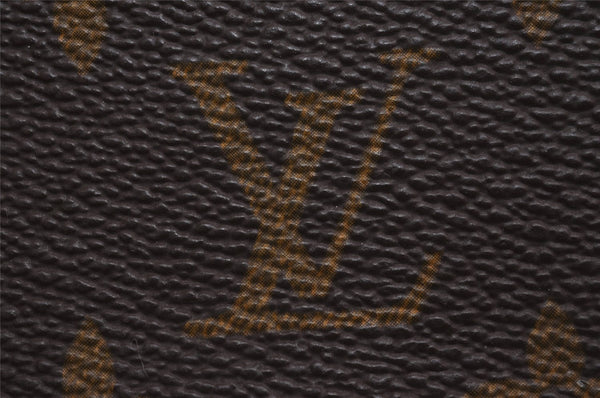 Authentic Louis Vuitton Monogram Pochette Cles Coin Purse Case M62650 LV 2621J