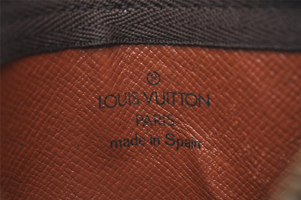 Authentic Louis Vuitton Monogram Pochette Cles Coin Purse Case M62650 LV 2621J